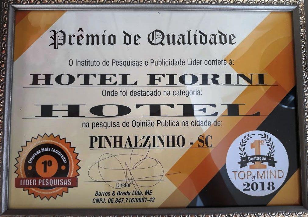 Hotel Fiorini Ltda Pinhalzinho  Zewnętrze zdjęcie
